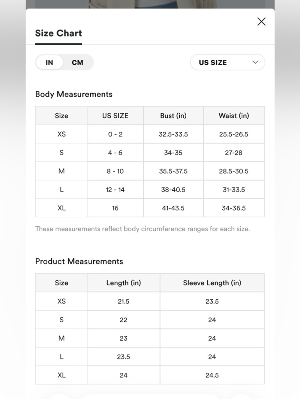 Halara Stand Collar Zip Jacket M Beige Arctic Wolf Drawstring Hem Casual - Picture 8 of 8